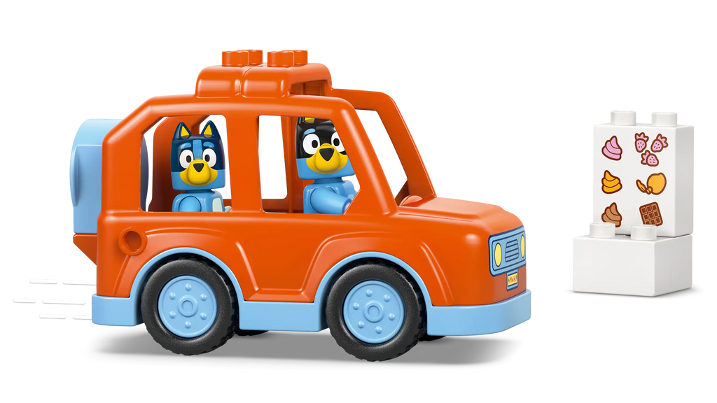 LEGO Duplo Bluey Ice Cream Trip with Bluey 10458-Bricking Lebanon