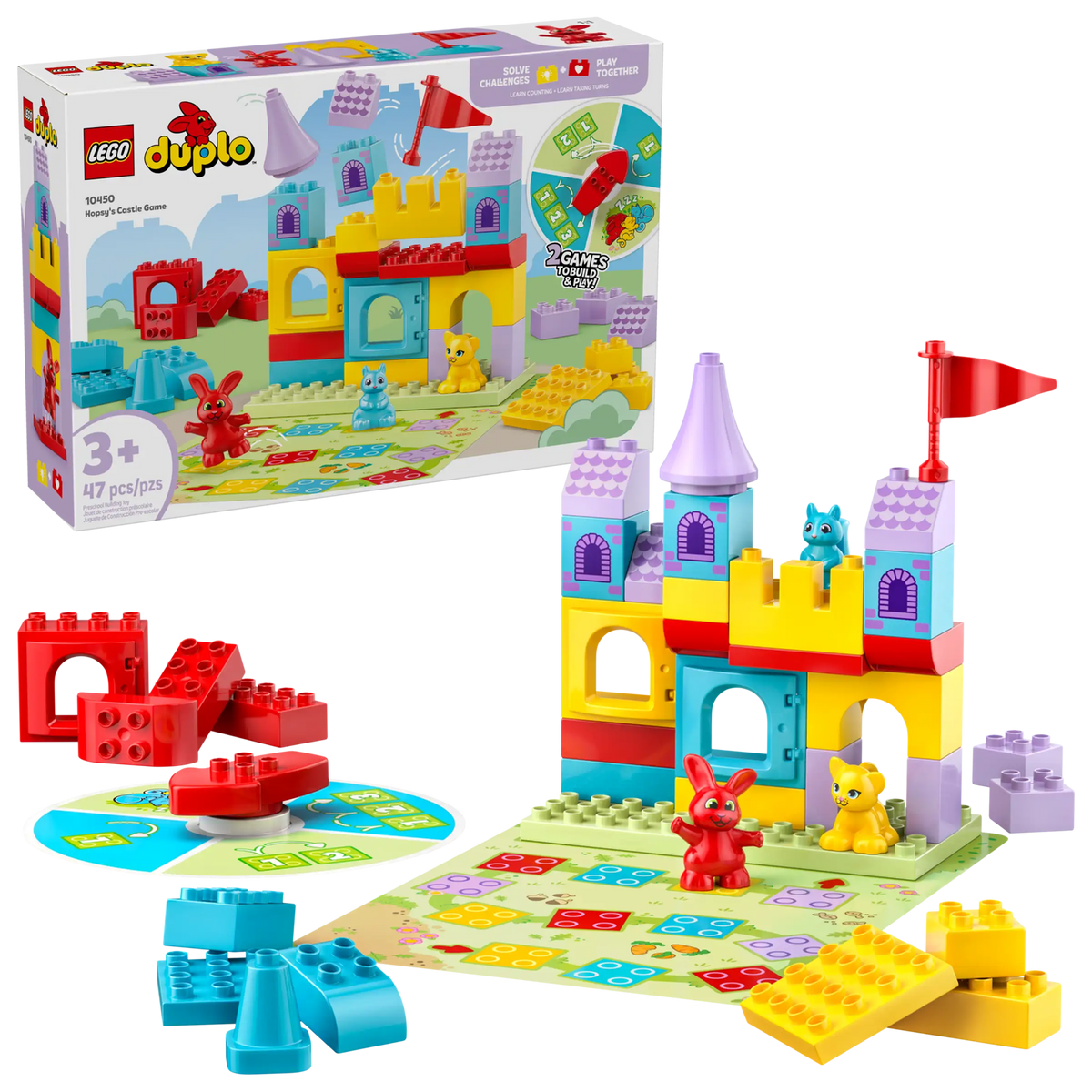 LEGO Duplo Hopsy's Castle Game 10450-Bricking Lebanon