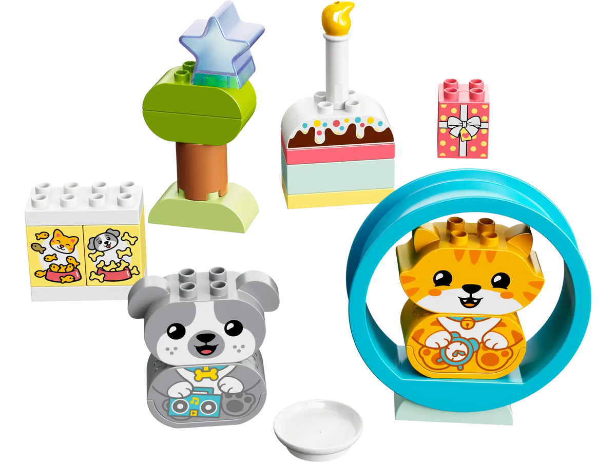 LEGO Duplo My First Puppy & Kitten with Sounds 10977-Bricking Lebanon