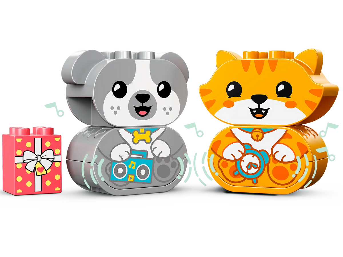 LEGO Duplo My First Puppy & Kitten with Sounds 10977-Bricking Lebanon