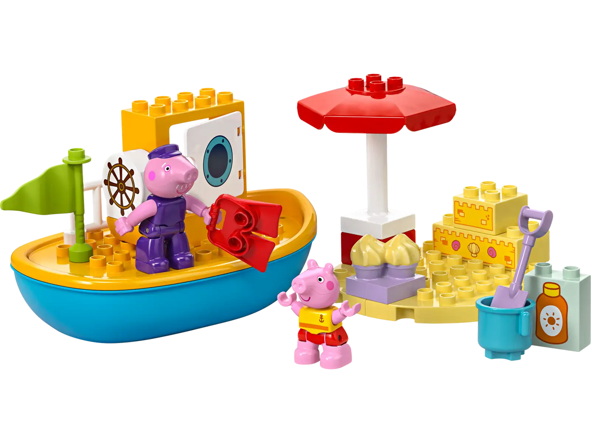 LEGO Duplo Peppa Pig Boat Trip 10432-Bricking Lebanon