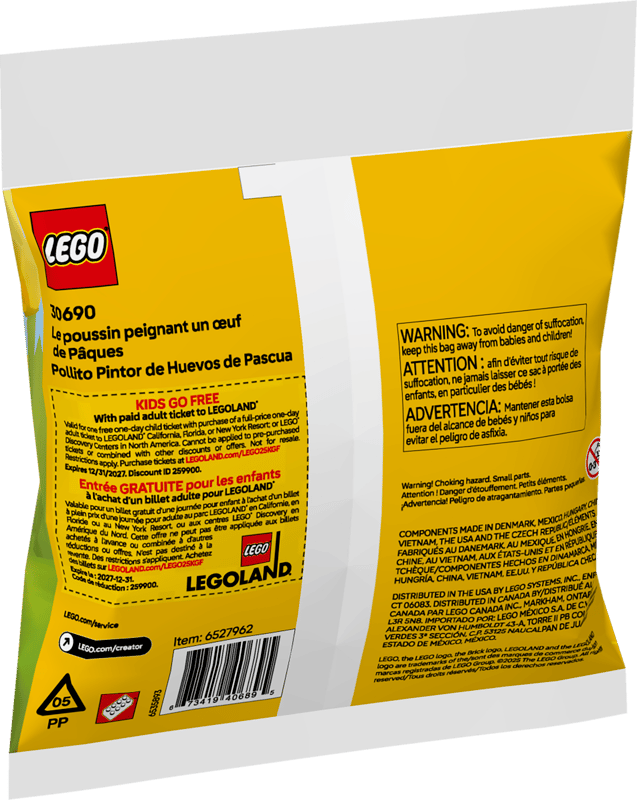 LEGO Easter Egg Chick Painting Fun 30690-Bricking Lebanon