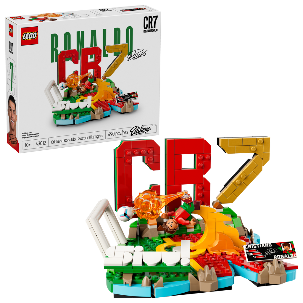 LEGO Editions Cristiano Ronaldo Soccer Highlights Building Set 43012