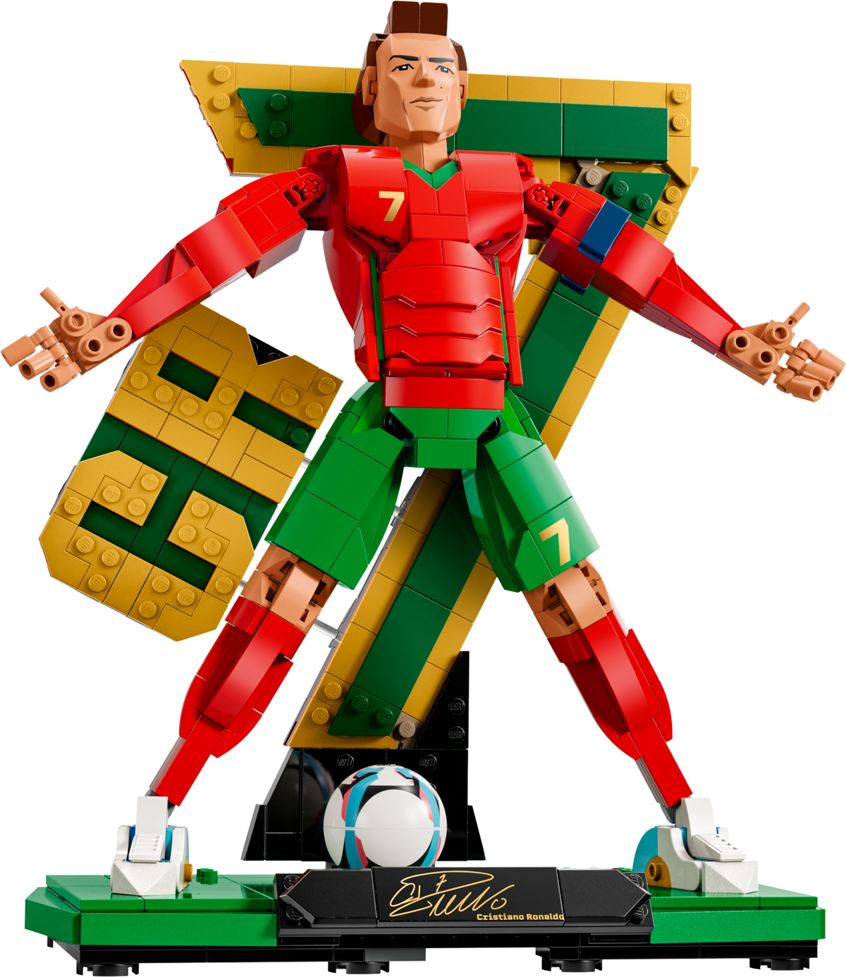 LEGO Editions Cristiano Ronaldo Soccer Legend 43016-Bricking Lebanon