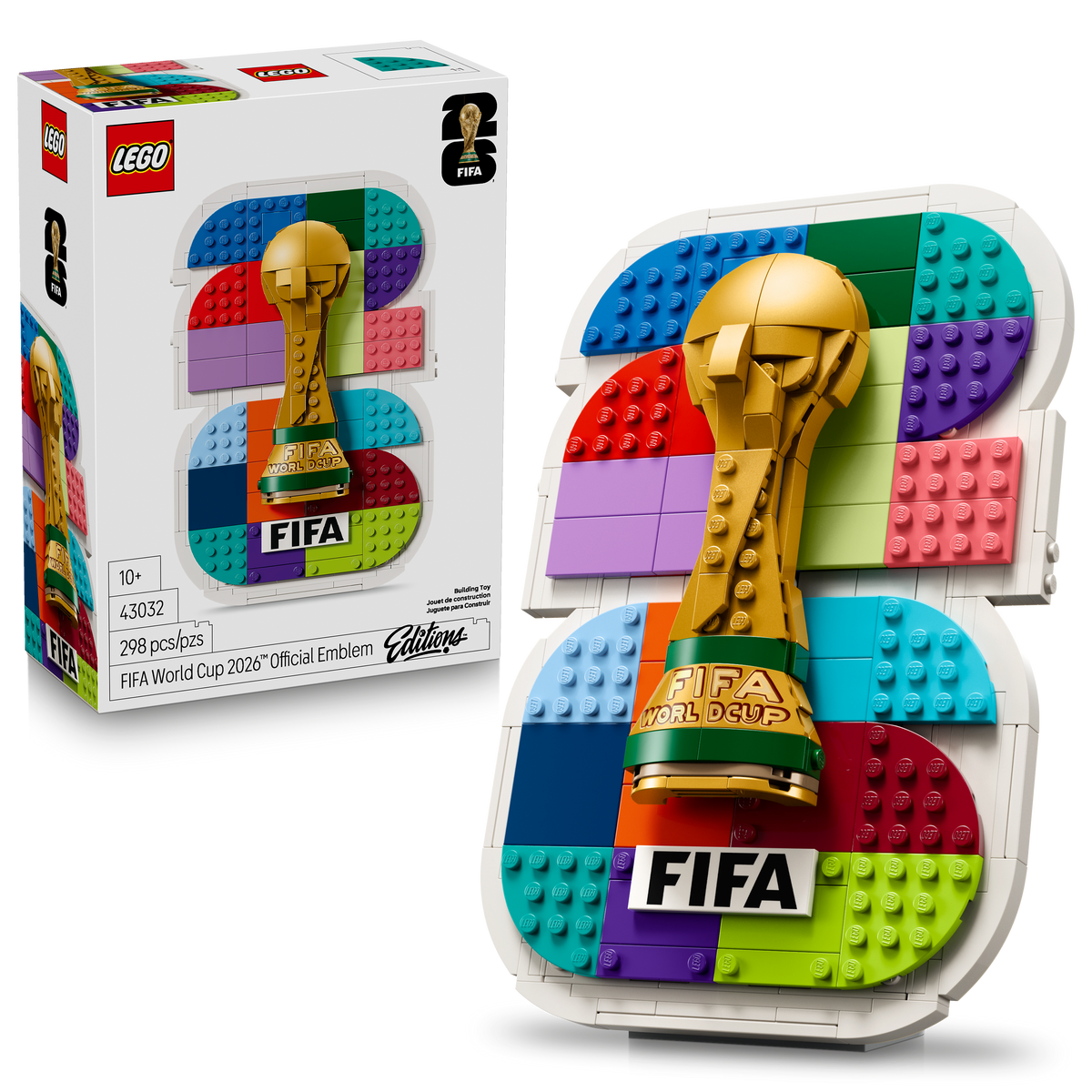 LEGO Editions FIFA World Cup 2026 Official Emblem Building Set