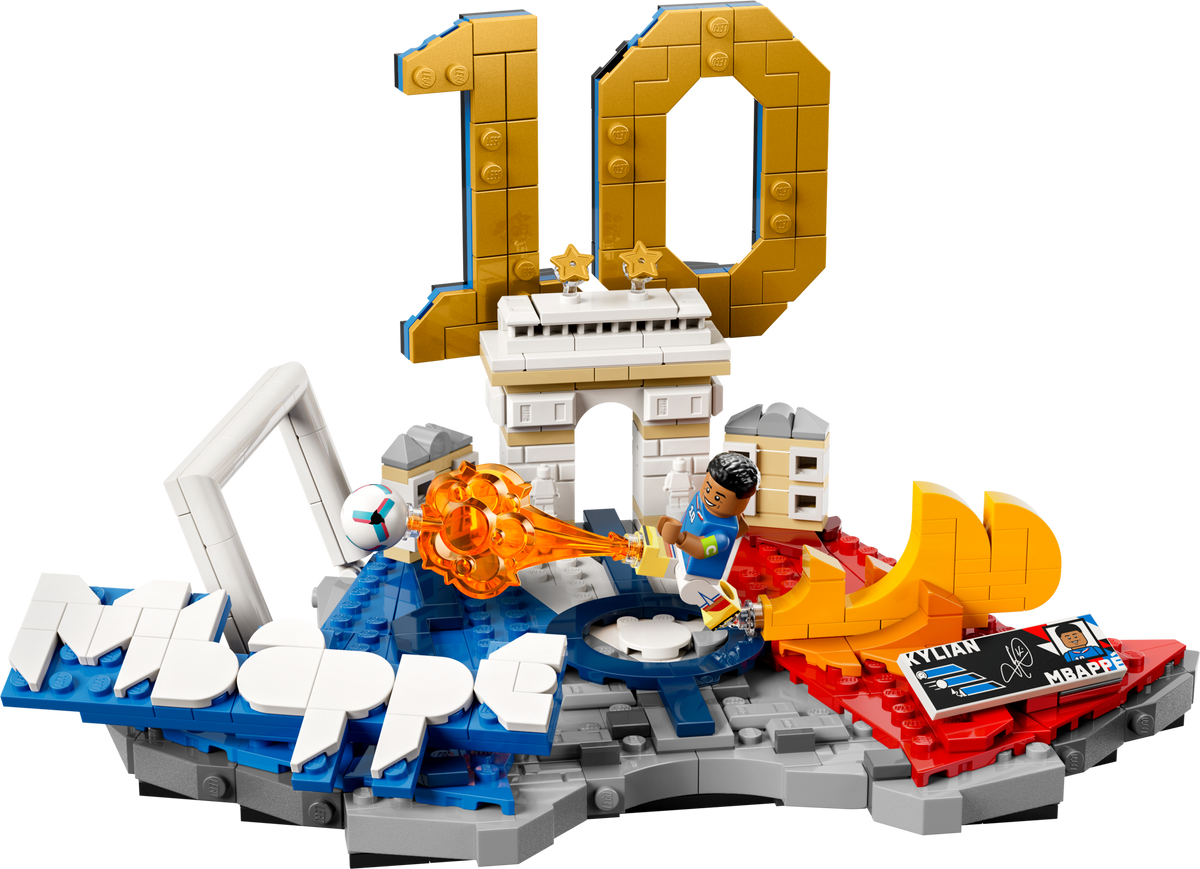 LEGO Editions Kylian Mbappé Soccer Highlights 43013