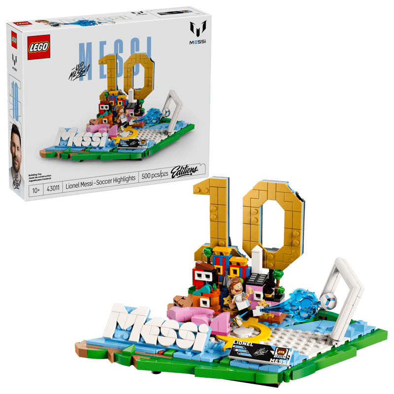 LEGO Editions Lionel Messi Soccer Highlights Building Set 43011