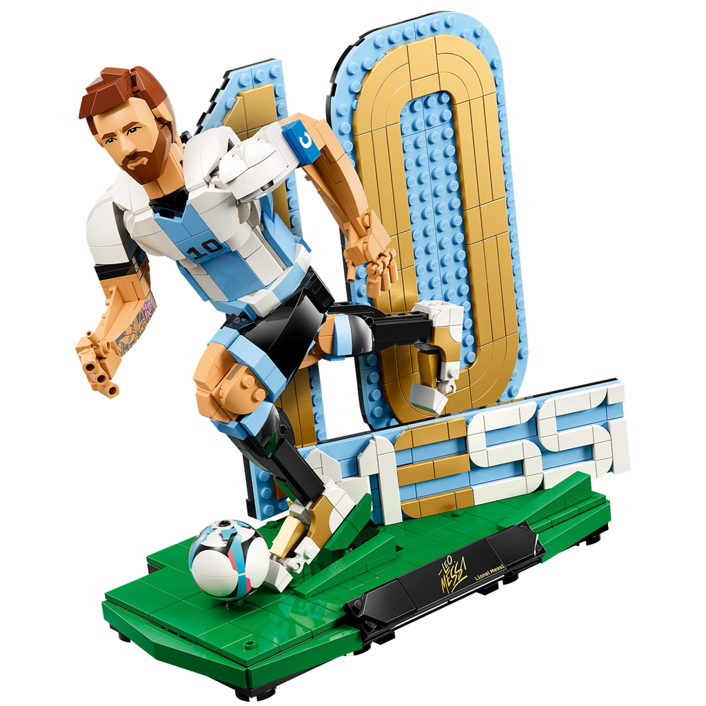LEGO Editions Lionel Messi Soccer Legend Display Model Building Set 43015