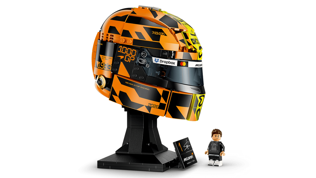 LEGO Editions McLaren Mastercard F1 Team Lando Norris Helmet 43023-Bricking Lebanon