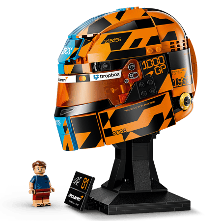 LEGO® Editions McLaren Mastercard F1® Team Oscar Piastri Helmet 43017