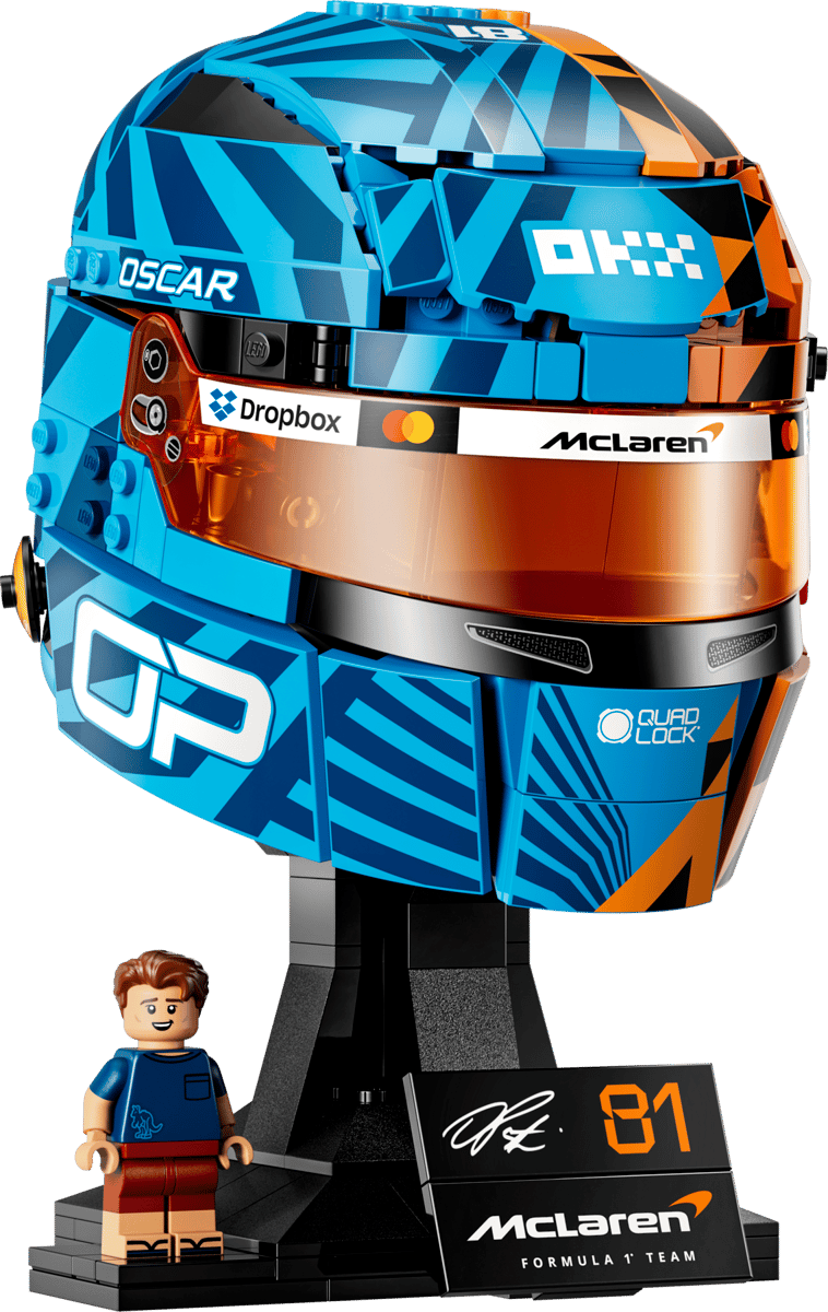 LEGO® Editions McLaren Mastercard F1® Team Oscar Piastri Helmet 43017