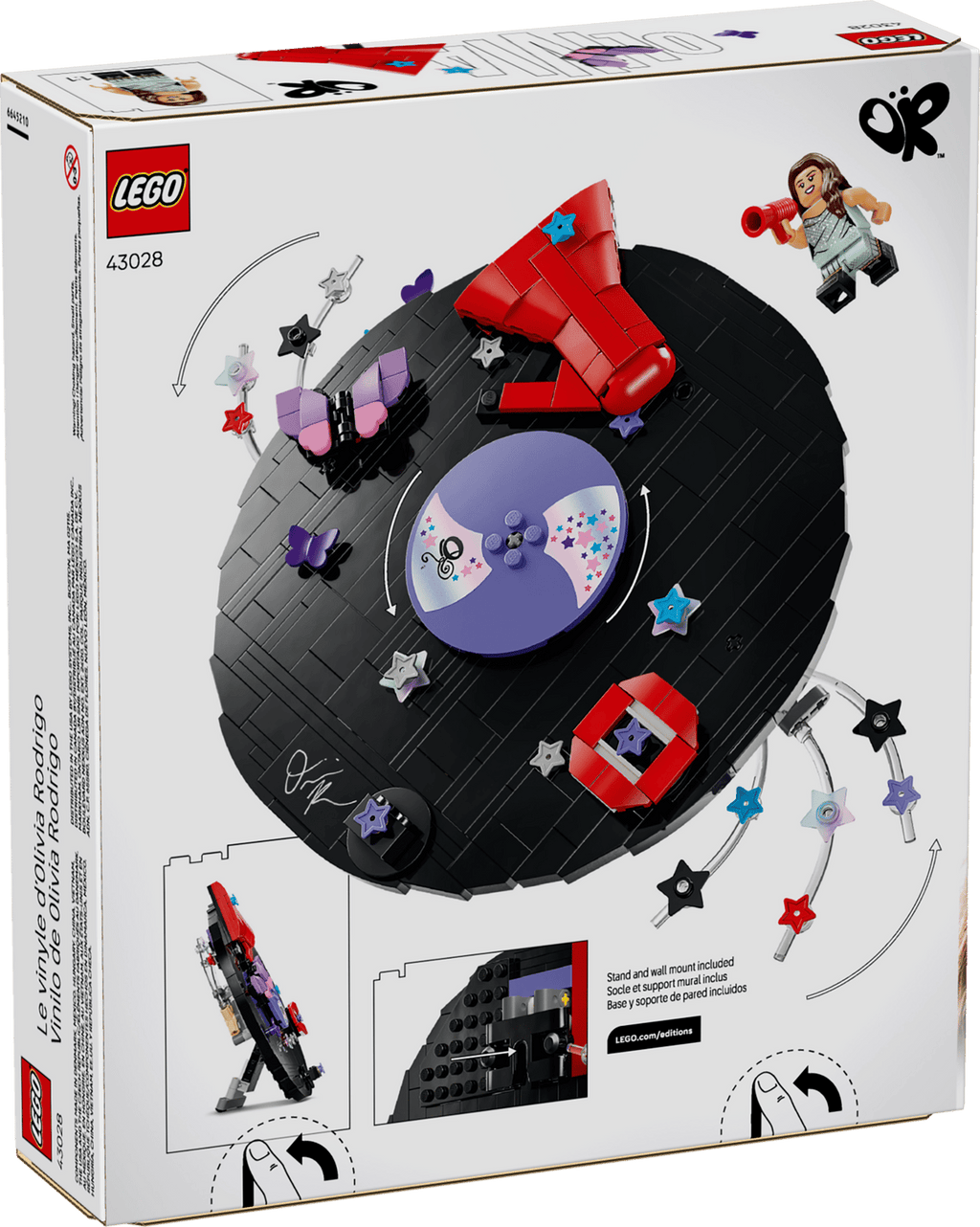 LEGO Editions Olivia Rodrigo's Vinyl 43028
