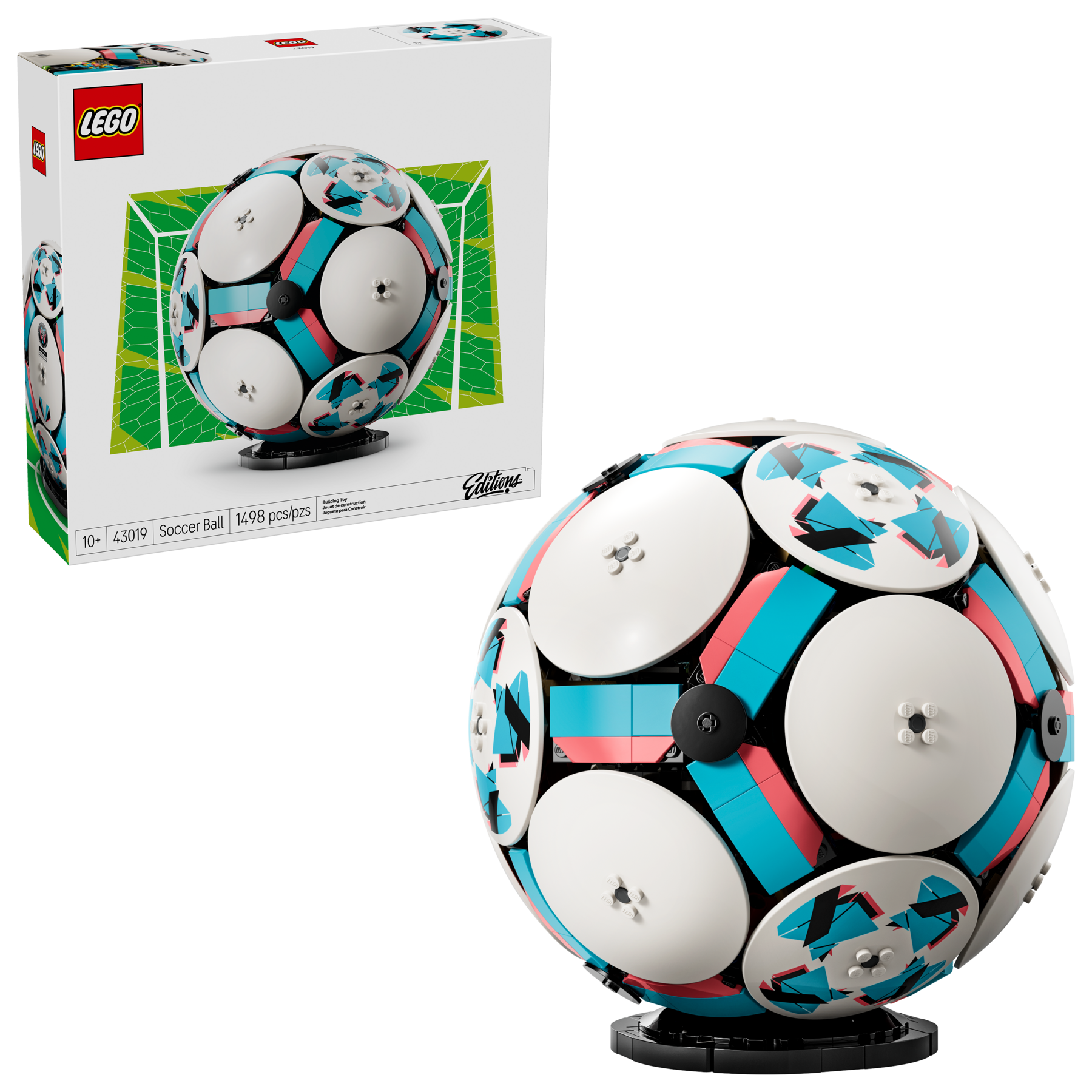 LEGO Editions Soccer Ball 43019 Sports Display Building Set-43019-Bricking Lebanon