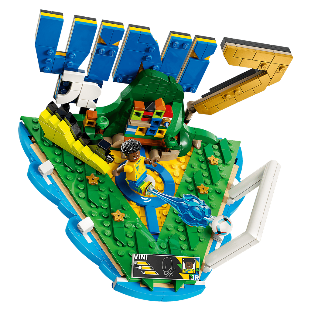 LEGO Editions Vini Jr. Soccer Highlights Display Set 43027-Bricking Lebanon