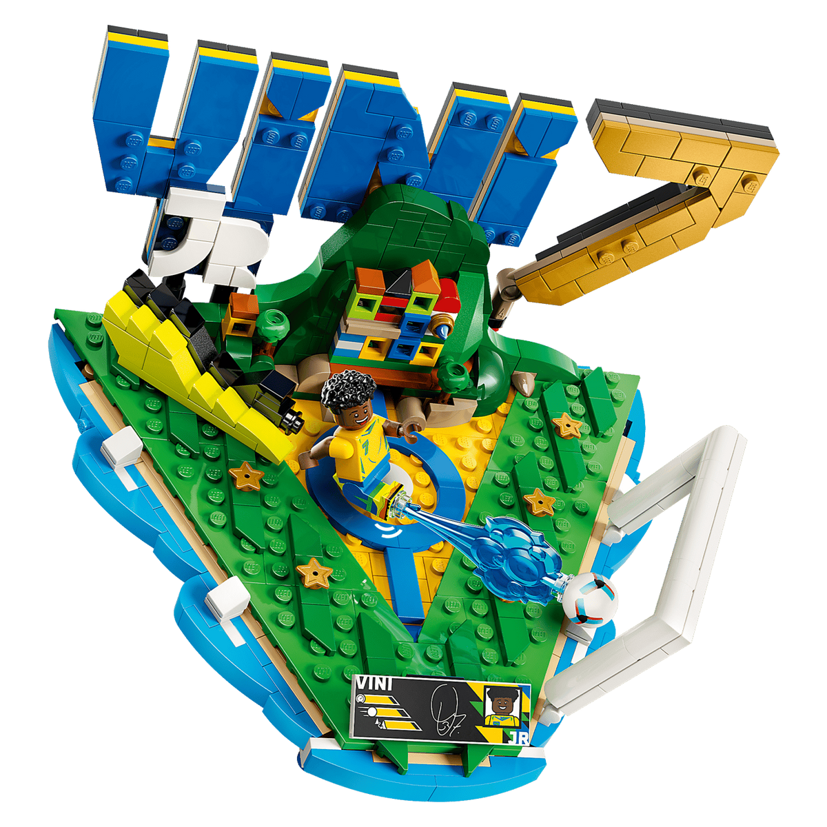 LEGO Editions Vini Jr. Soccer Highlights Display Set 43027-Bricking Lebanon