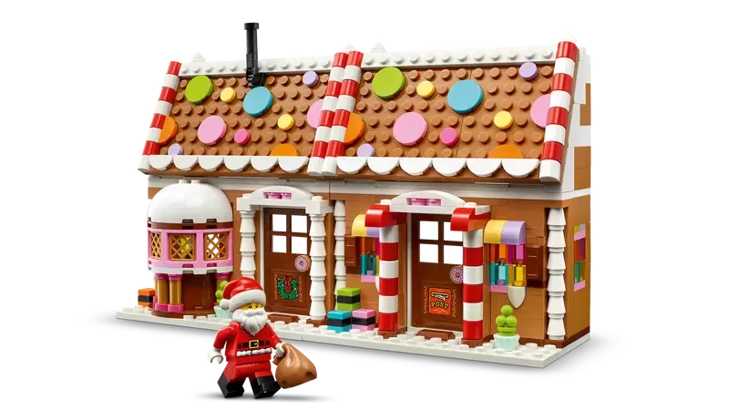 LEGO Festive Gingerbread House 40809-Bricking Lebanon