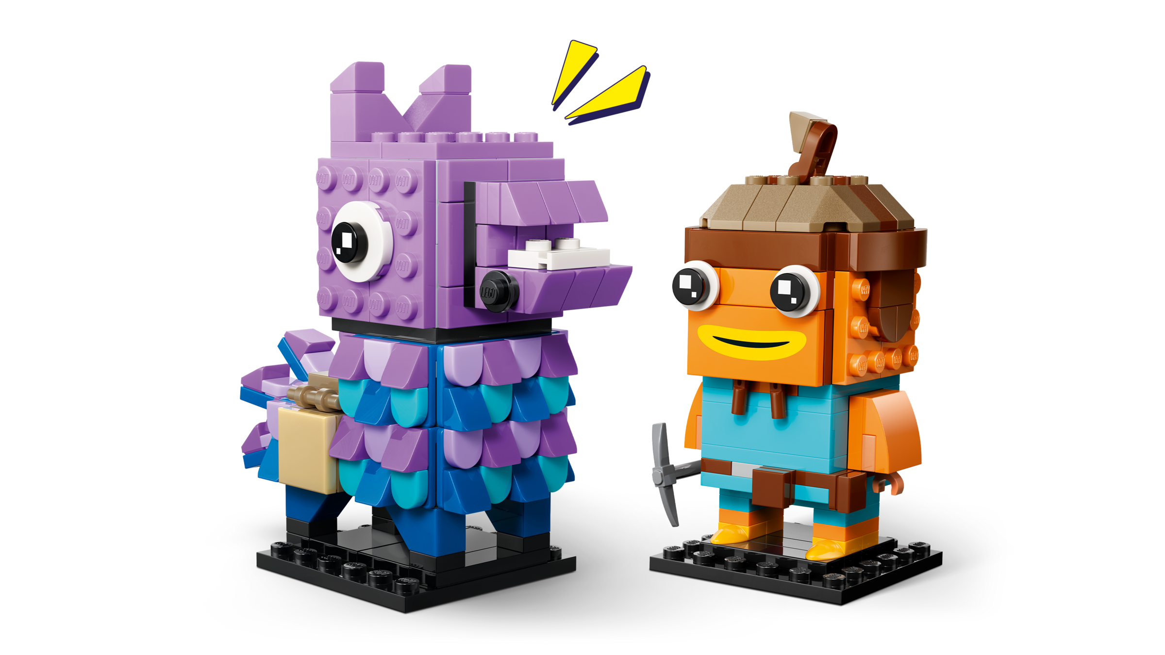 LEGO Fortnite BrickHeadz Supply Llama and Fishstick Collectible Figures 40881-40881-Bricking Lebanon