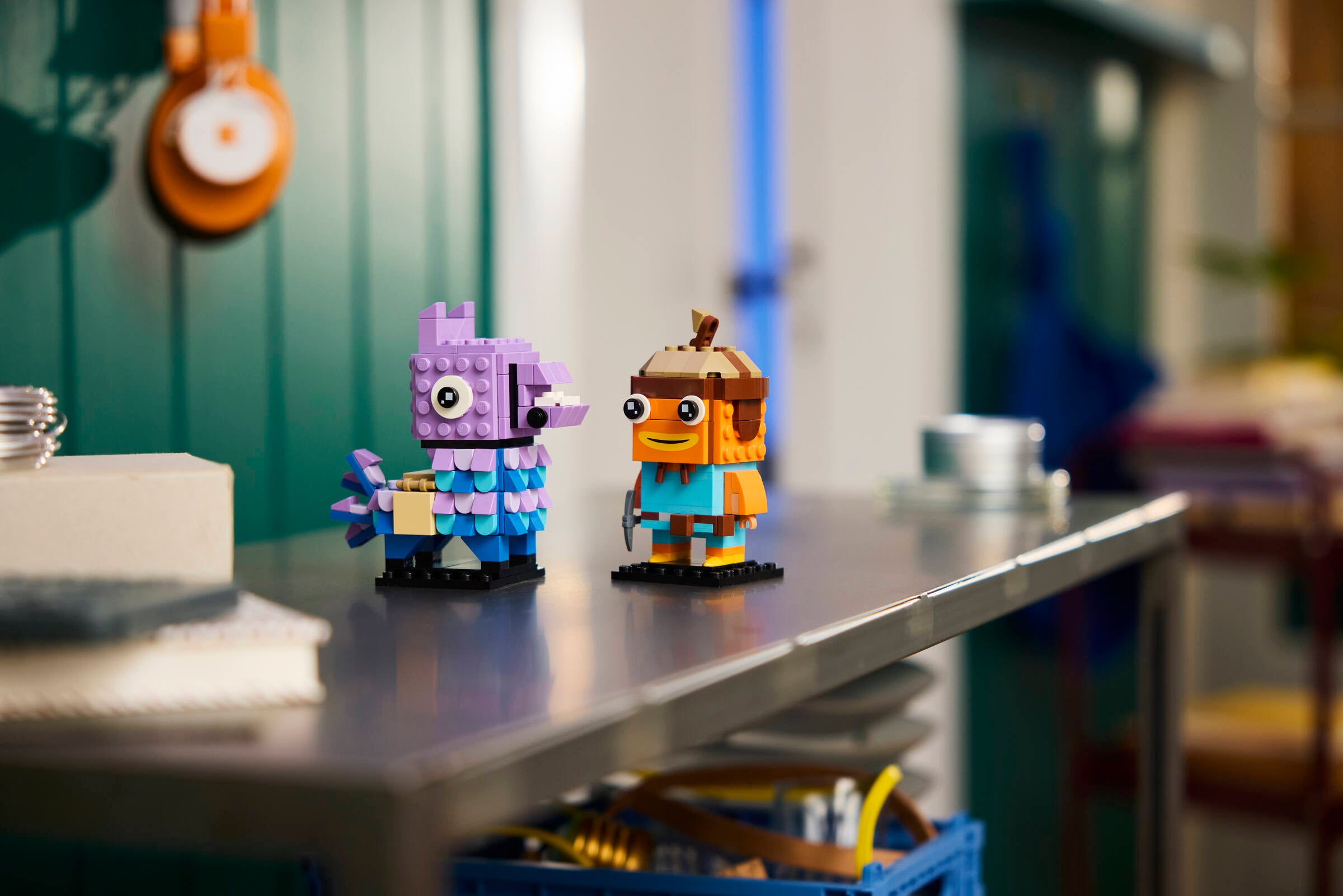 LEGO Fortnite BrickHeadz Supply Llama and Fishstick Collectible Figures 40881-40881-Bricking Lebanon