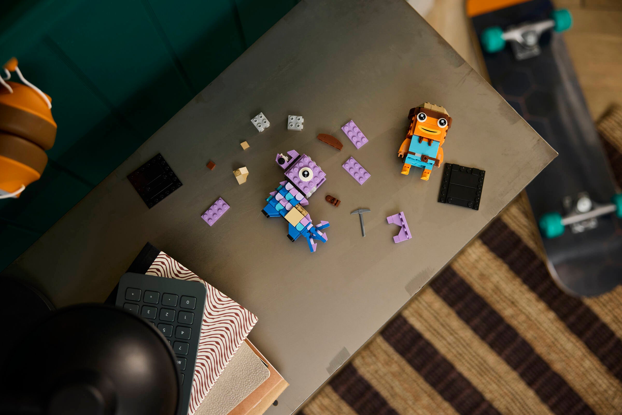 LEGO Fortnite BrickHeadz Supply Llama and Fishstick Collectible Figures 40881-40881-Bricking Lebanon