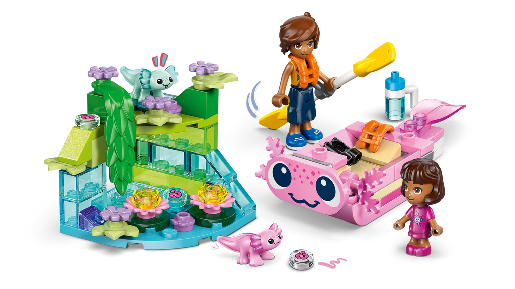LEGO Friends Axolotl Adventure Boat 42681 Explorer-Bricking Lebanon