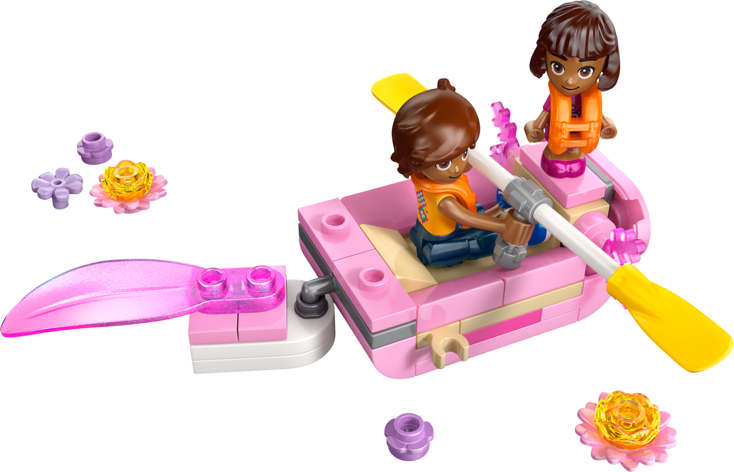 LEGO Friends Axolotl Adventure Boat 42681 Explorer Building Set-Lego / Friends-Bricking Lebanon