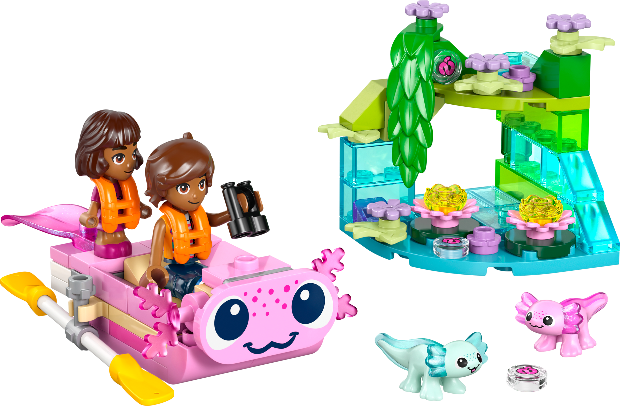 LEGO Friends Axolotl Adventure Boat 42681 Explorer Building Set-Lego / Friends-Bricking Lebanon