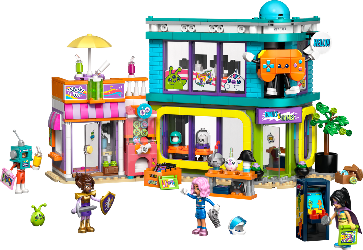 LEGO Friends Comic Book and Game Store 42674-Bricking Lebanon