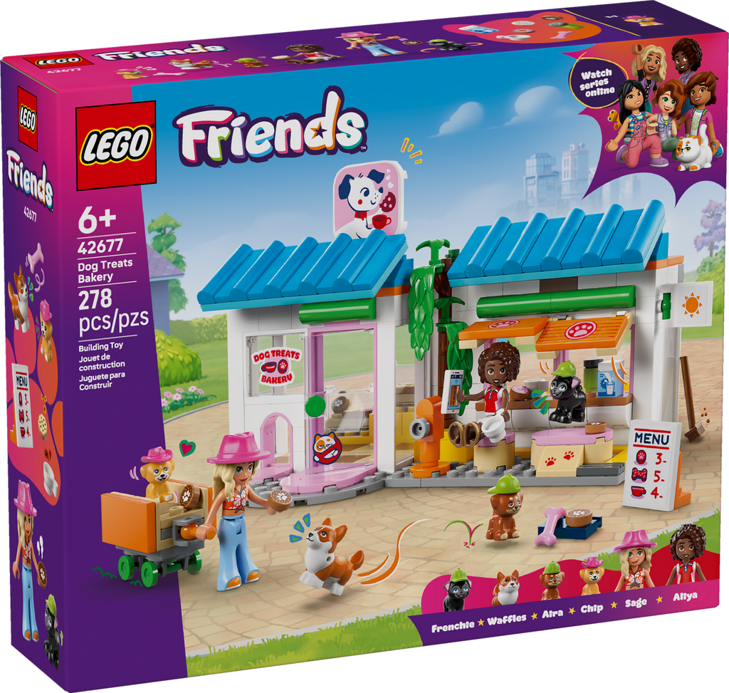 LEGO Friends Dog Treats Bakery 42677 Pet Shop Building Toy-Lego / Friends-Bricking Lebanon