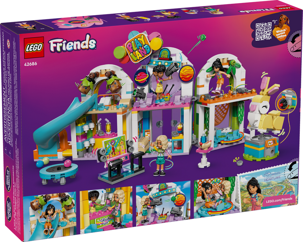 LEGO Friends Fun Indoor Playground 42686 Building Toy Set-Lego / Friends-Bricking Lebanon