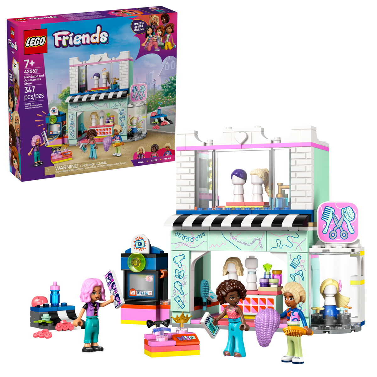 LEGO Friends Hair Salon and Accessories Store 42662-Bricking Lebanon