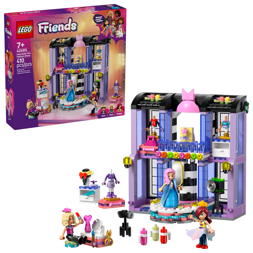 LEGO Friends Heartlake City Fashion Show Playset with 3 Minidolls 42685-Bricking Lebanon