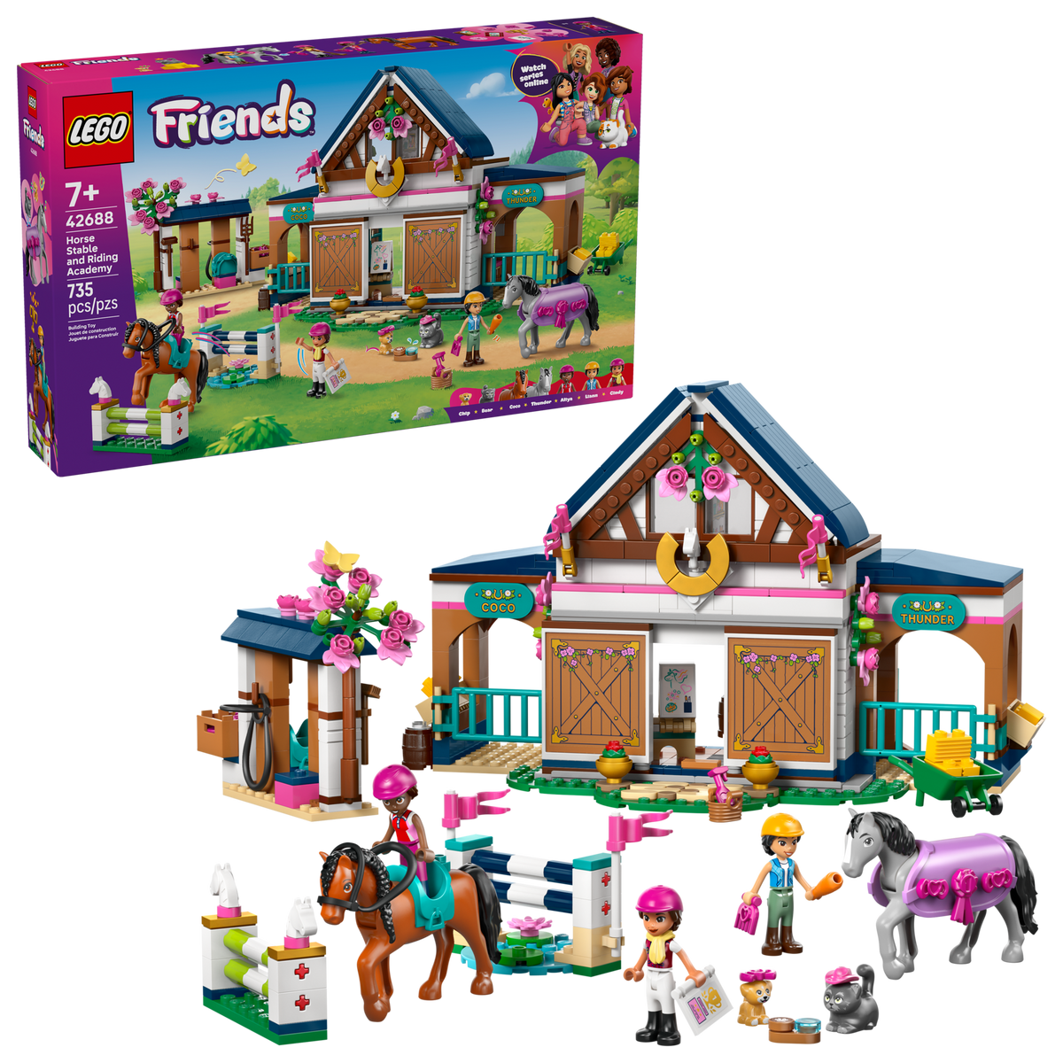 LEGO Friends Horse Stable and Riding Academy 42688-Bricking Lebanon