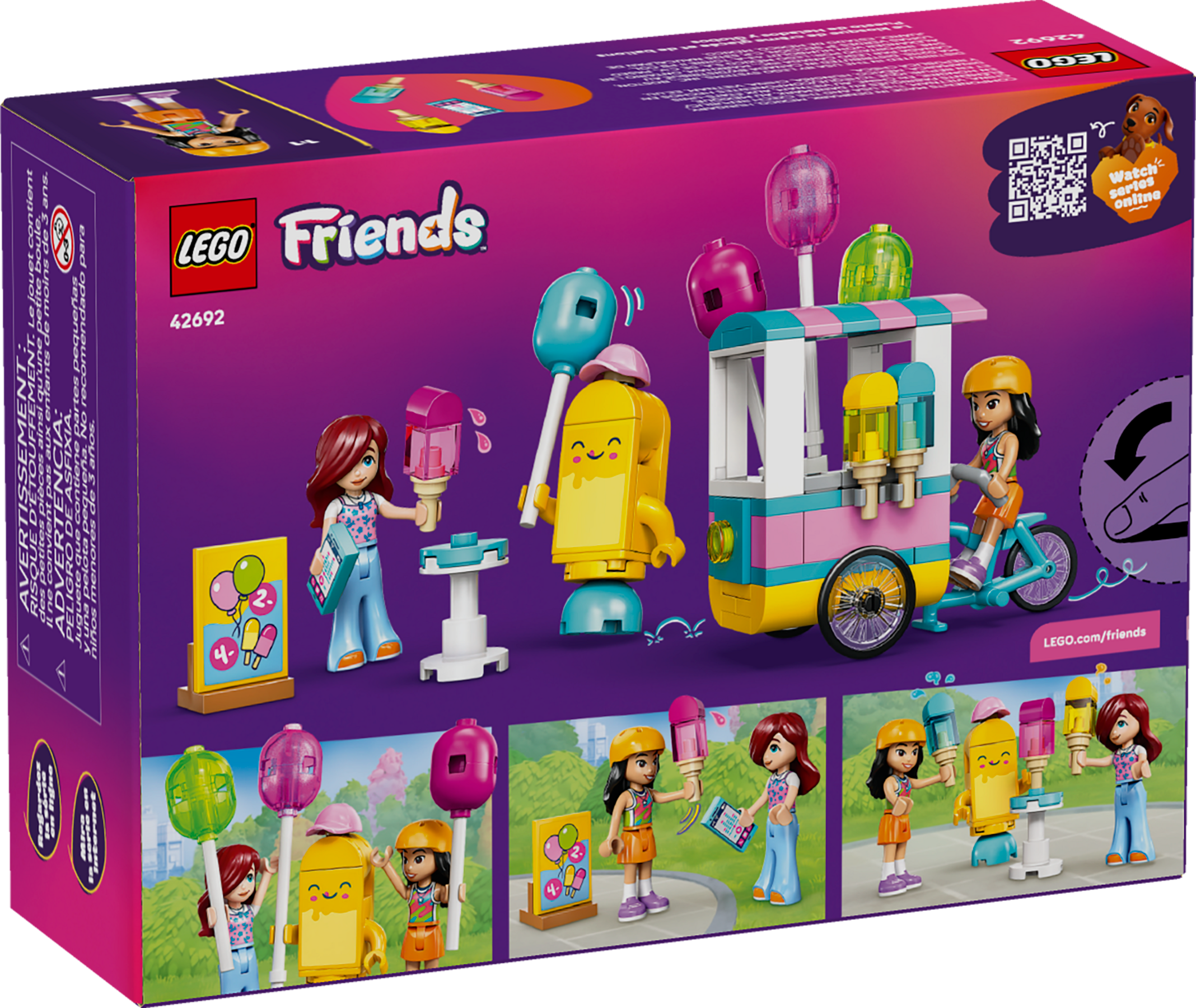 LEGO Friends Ice Cream and Balloon Stand 42692 Building Set-Lego / Friends-Bricking Lebanon
