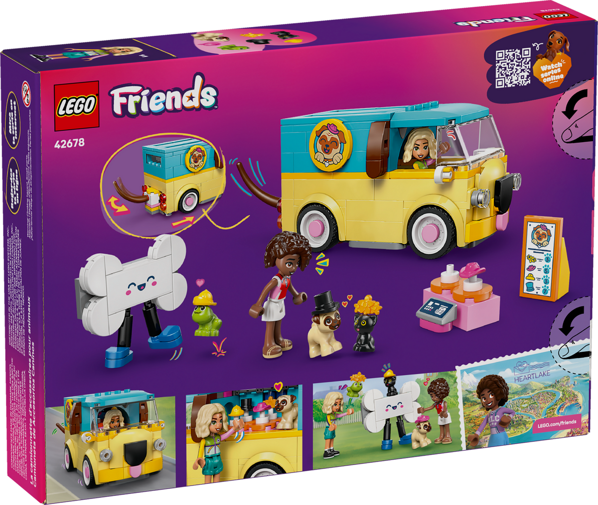 LEGO Friends Pet Accessories Van 42678-Bricking Lebanon