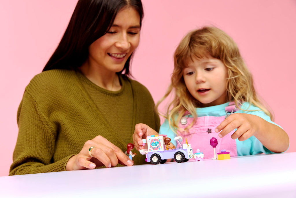 LEGO Friends Unicorn Cake Delivery Car Toy with Birthday Accessories-Lego / Friends-Bricking Lebanon