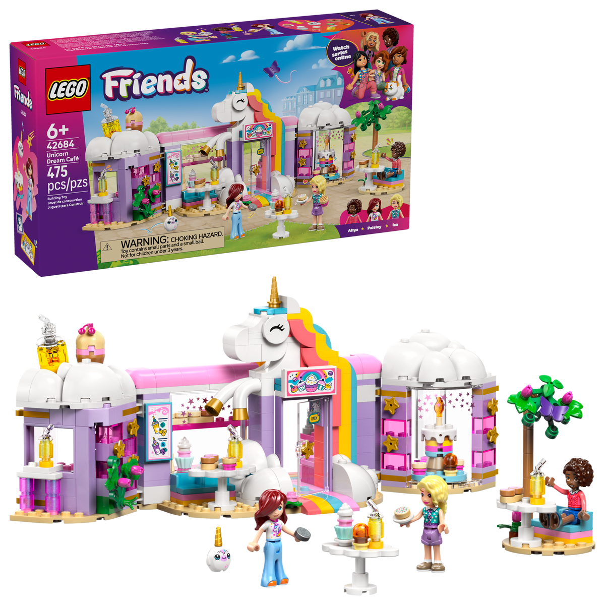 LEGO Friends Unicorn Dream Café 42684-Bricking Lebanon