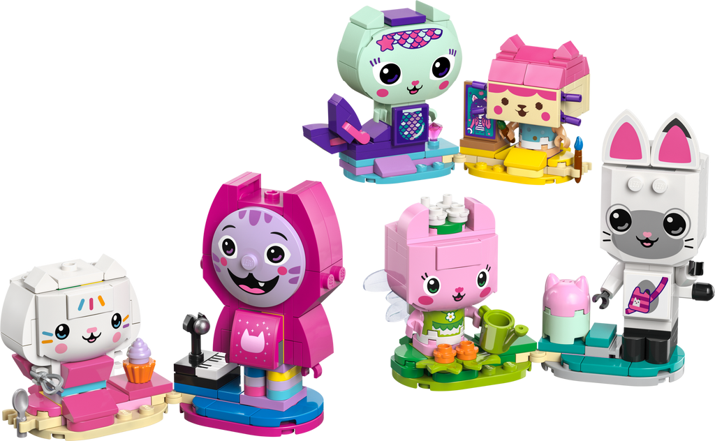LEGO Gabby's Dollhouse Brick Built Cat Friends 11215-Bricking Lebanon