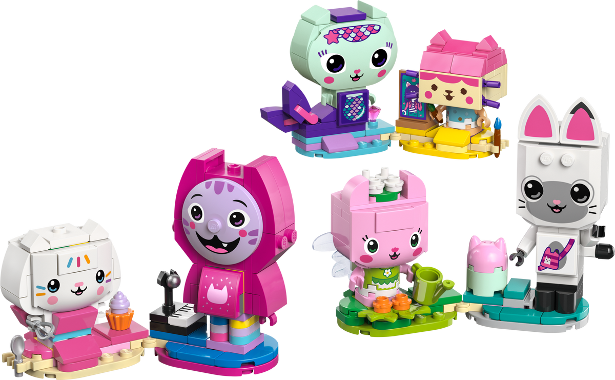 LEGO Gabby's Dollhouse Brick Built Cat Friends 11215-Bricking Lebanon