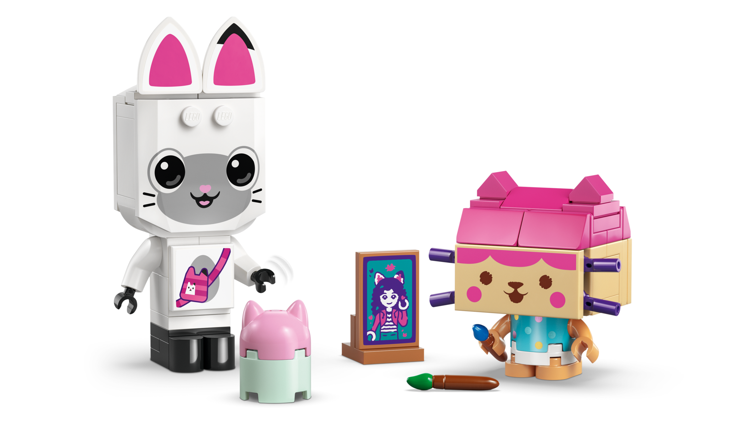 LEGO Gabby's Dollhouse Brick-Built Cat Friends 11215 Building Set-Lego / Gabby's Doll House-Bricking Lebanon