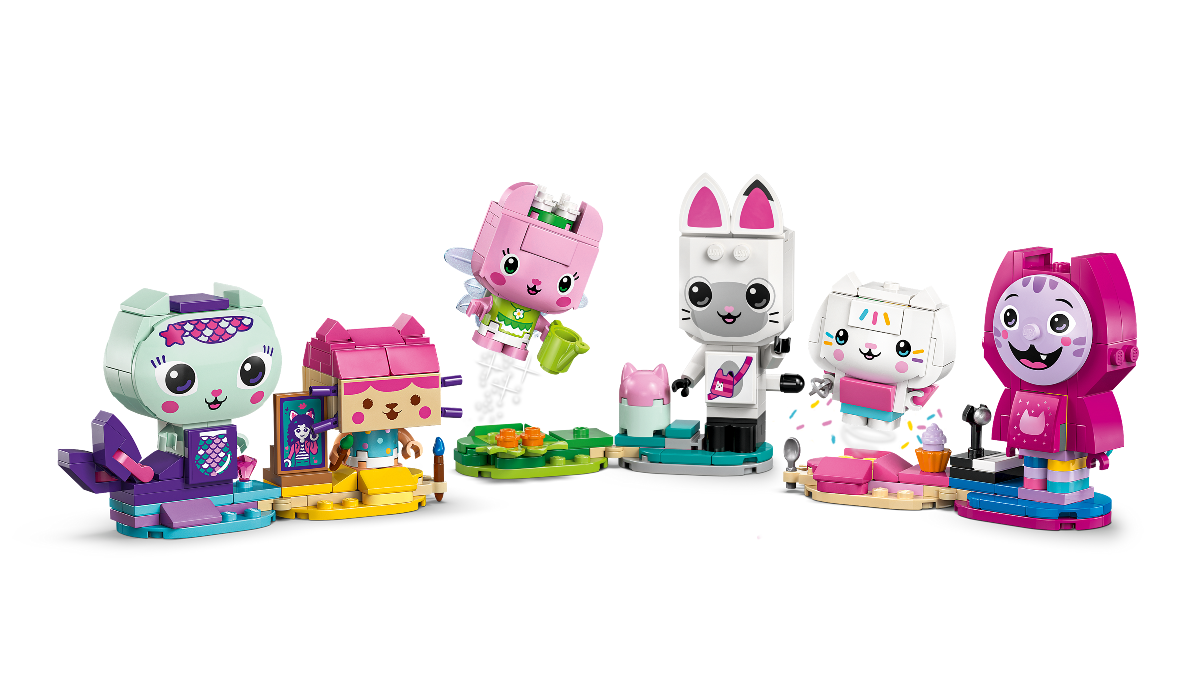 LEGO Gabby's Dollhouse Brick-Built Cat Friends 11215 Building Set-Lego / Gabby's Doll House-Bricking Lebanon