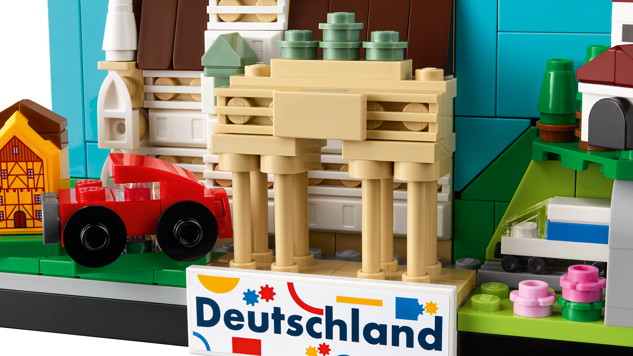 LEGO Germany Postcard 240-Piece Travel Souvenir