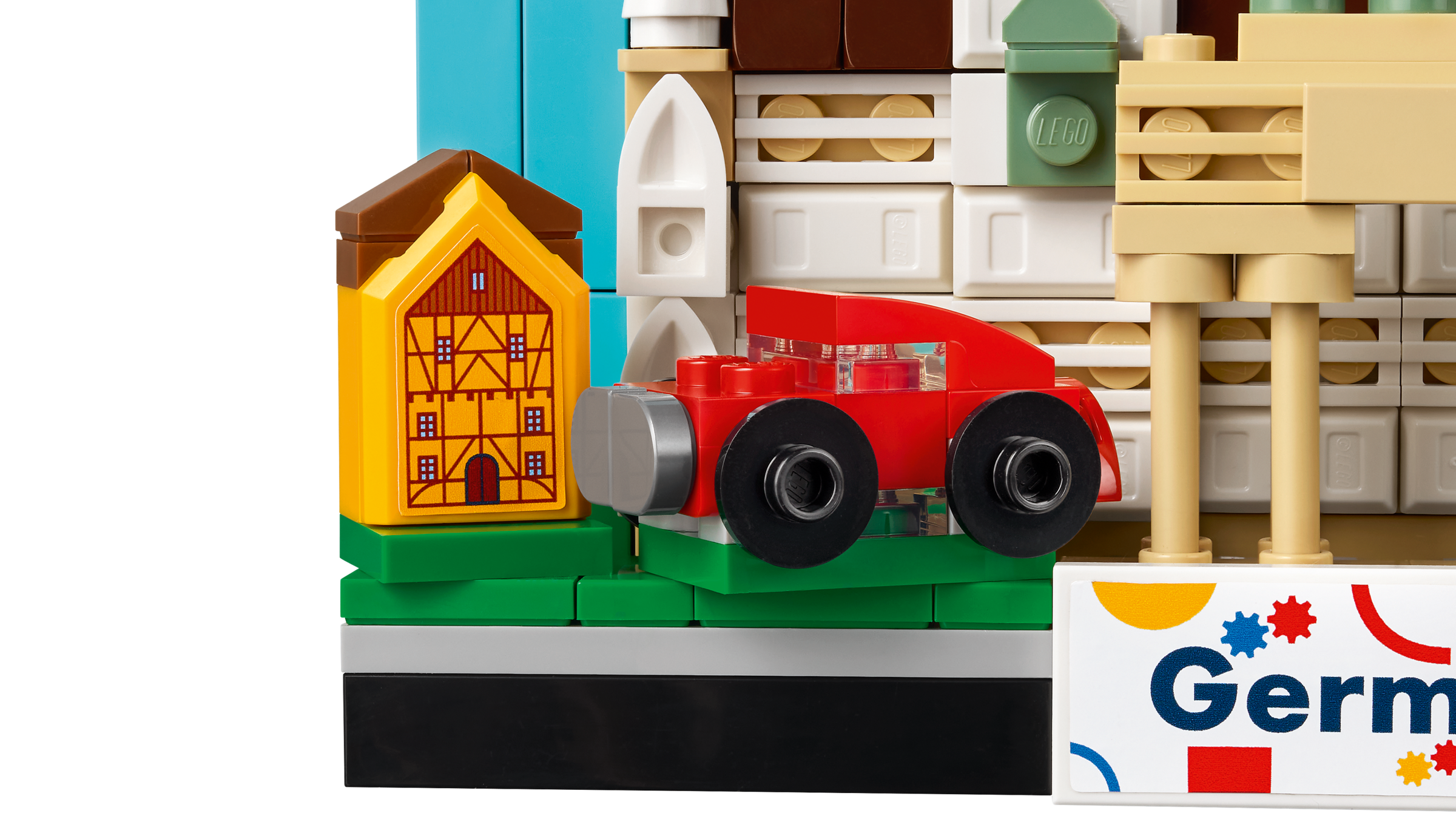 LEGO Germany Postcard 240-Piece Travel Souvenir