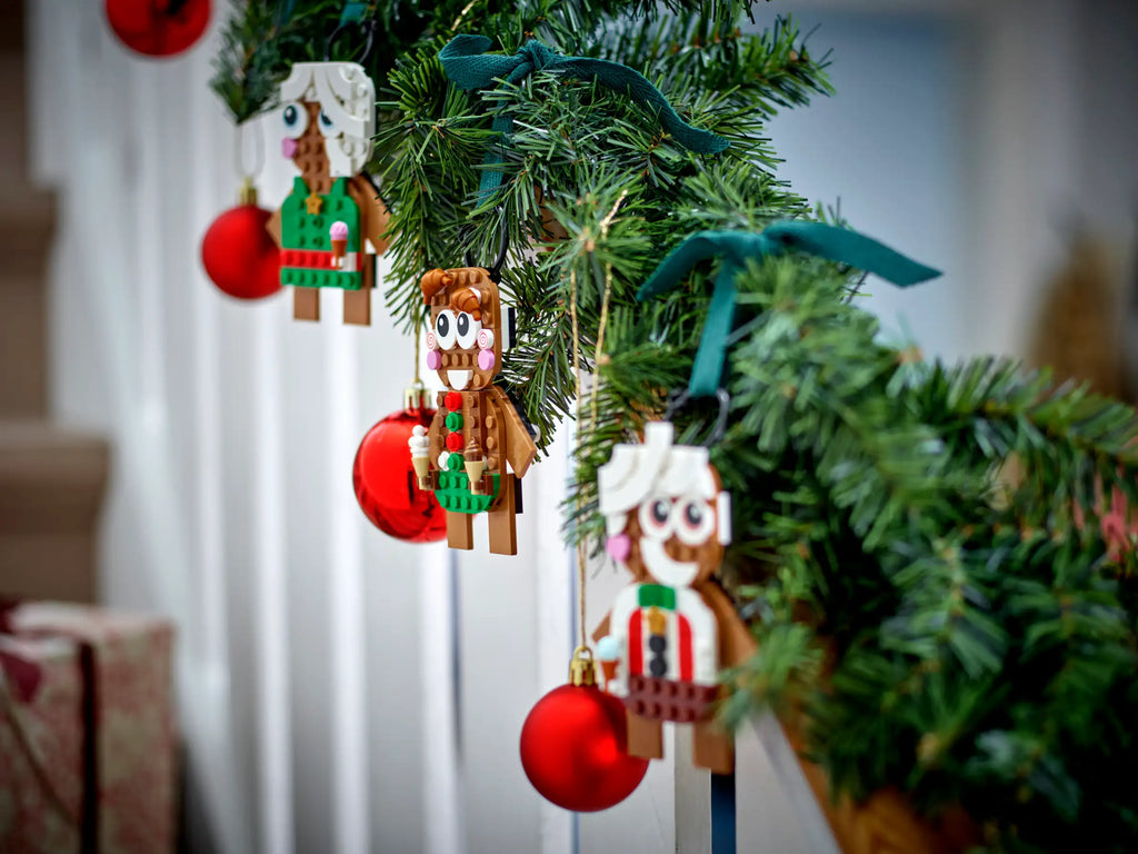 LEGO Gingerbread Ornaments-Bricking Lebanon