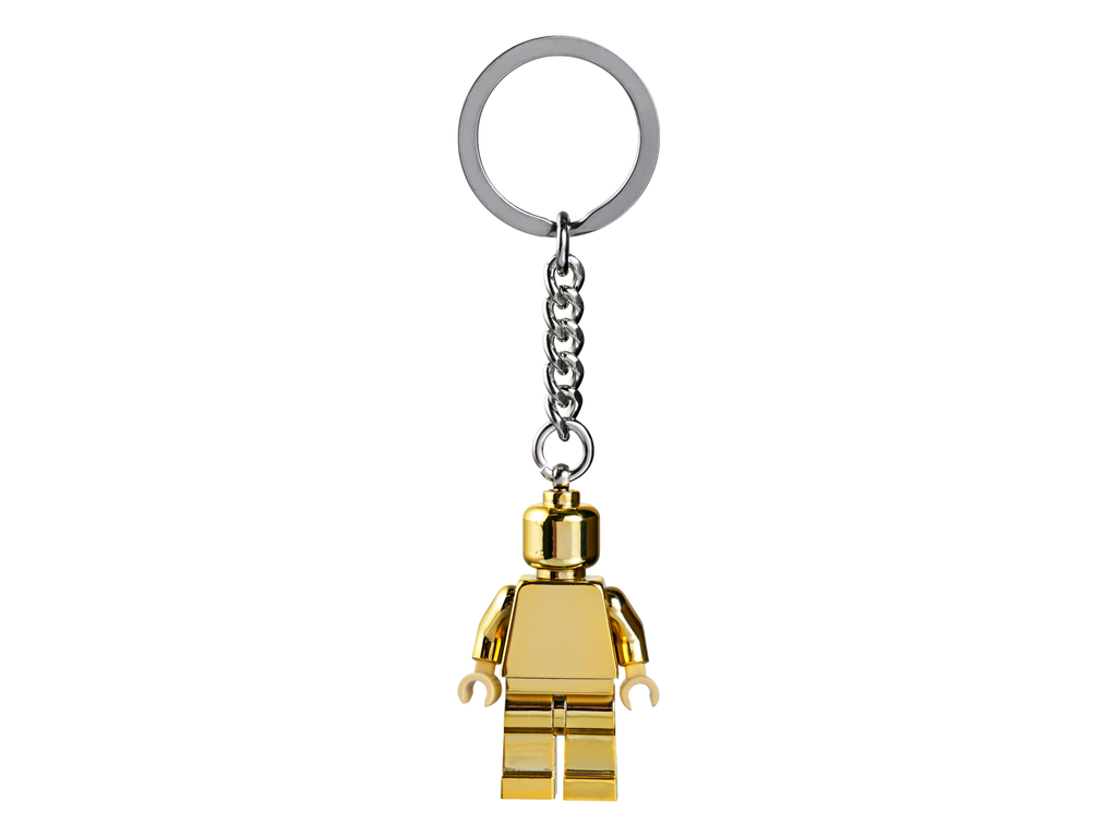 LEGO Gold Minifigure Key Chain 850807-Bricking Lebanon