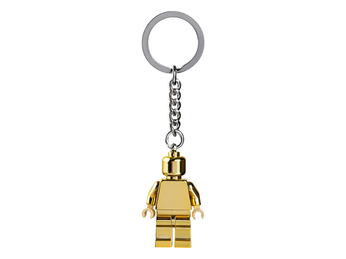 LEGO Gold Minifigure Key Chain 850807-Bricking Lebanon