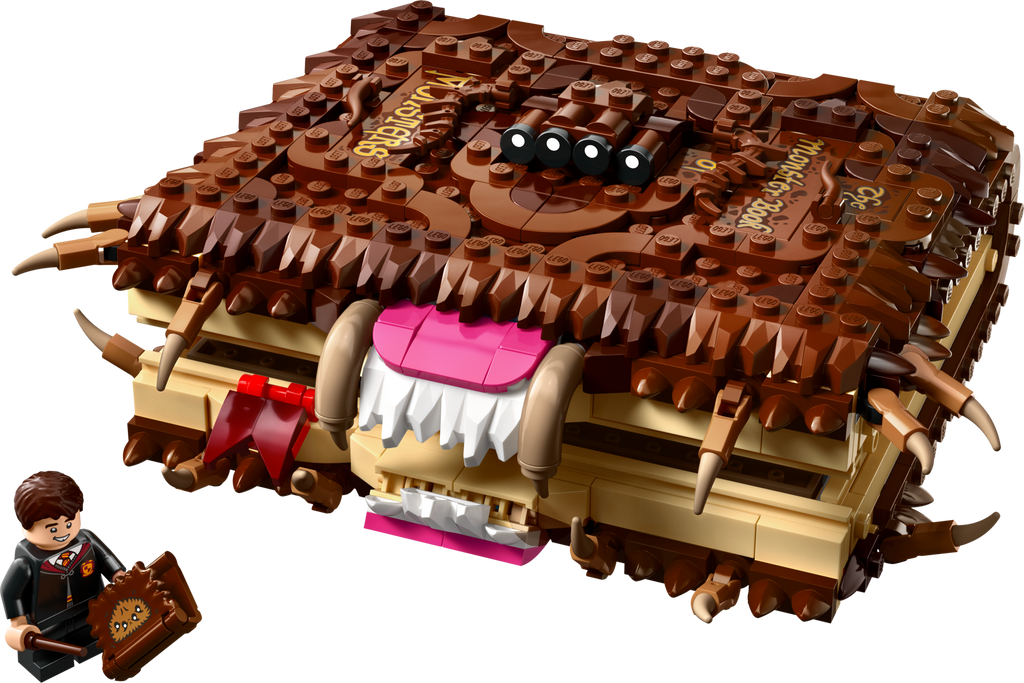LEGO Harry Potter Chomping Monster Book of Monsters 76449-Bricking Lebanon