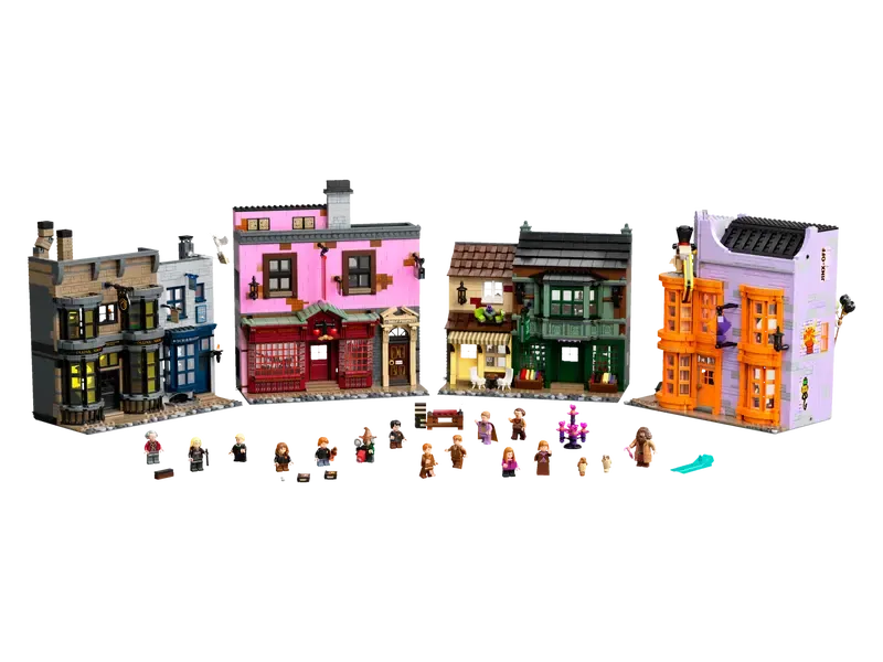 LEGO Harry Potter Diagon Alley First Issue 75978-Bricking Lebanon