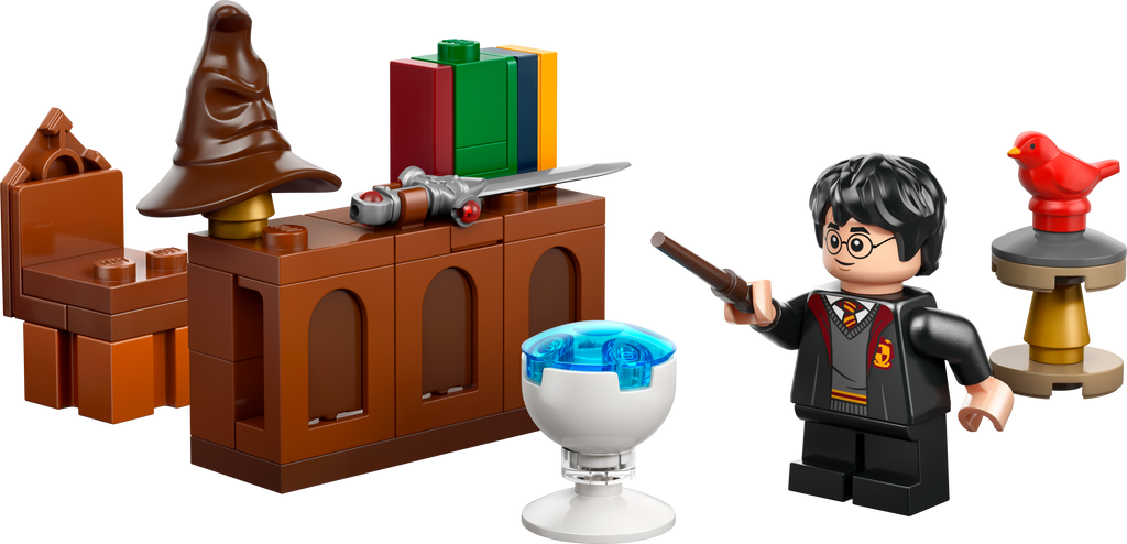 LEGO Harry Potter Dumbledore's Office with Harry Potter Paper Bag 30724-Bricking Lebanon