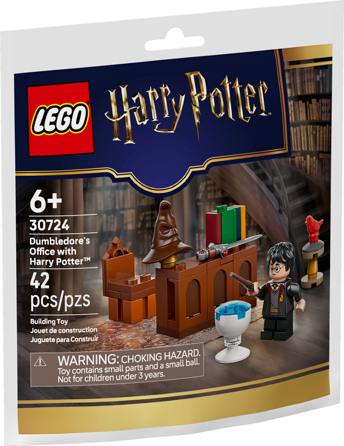 LEGO Harry Potter Dumbledore's Office with Harry Potter Paper Bag 30724-Bricking Lebanon