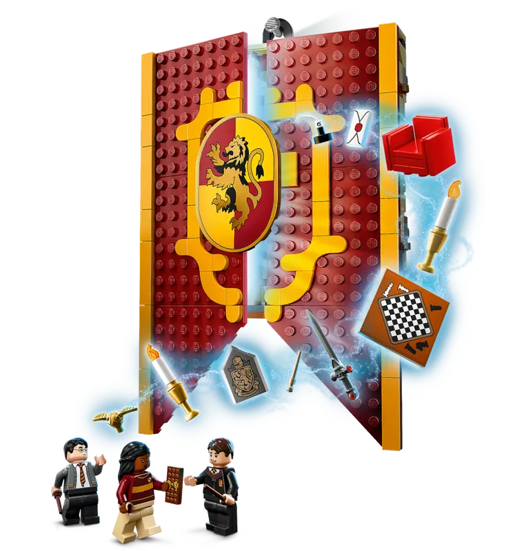 LEGO Harry Potter Gryffindor House Banner-Bricking Lebanon